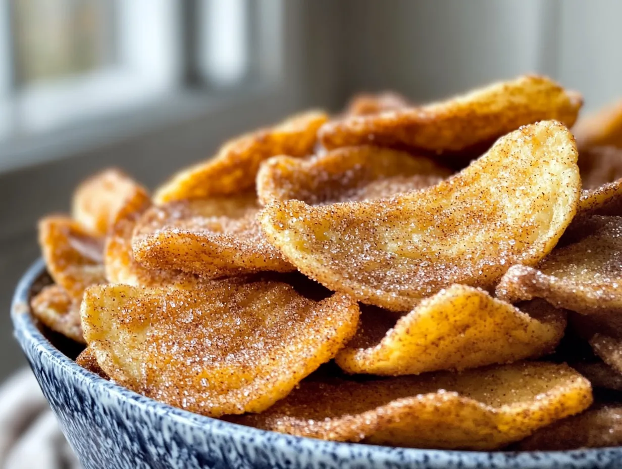 Crispy Air Fryer Cinnamon Sugar Banana Chips: Your New Favorite Snack