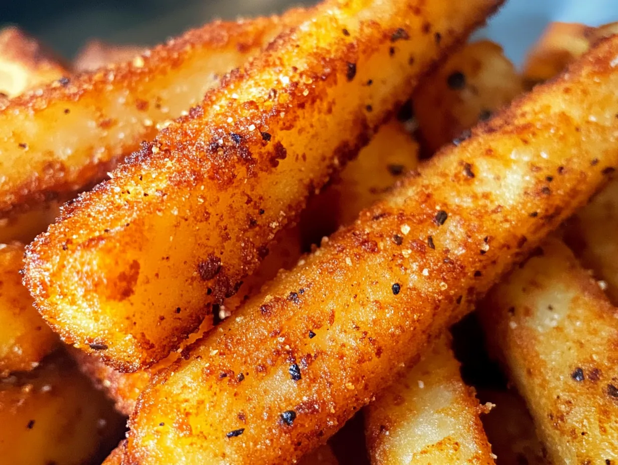 Crispy Potato Finger Sticks: Your Family's New Favorite Snack! finished dish