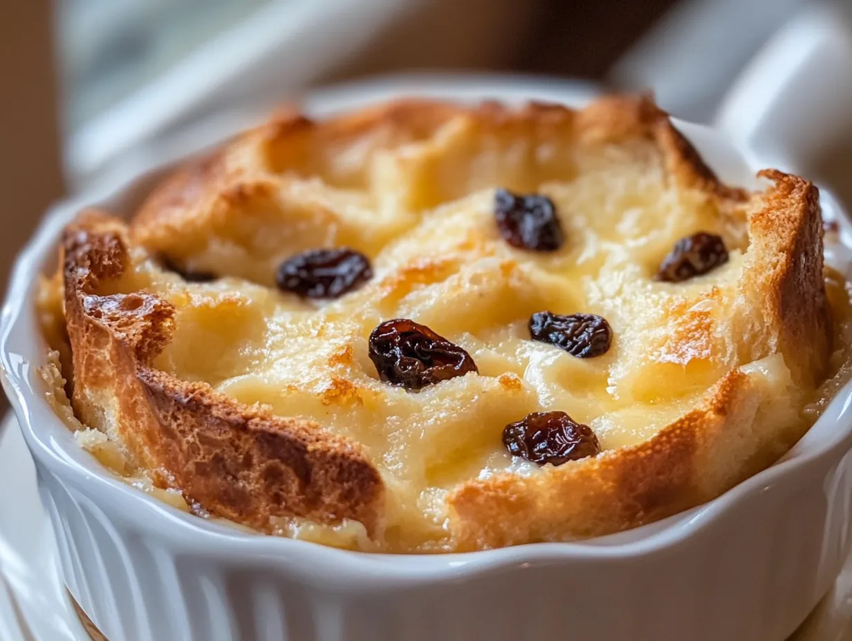 Grandma's Secret: The Best Classic Bread Pudding with Vanilla Sauce