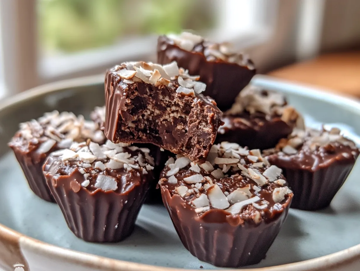 Healthy Chocolate Coconut Bites: Your New Favorite Easy Snack