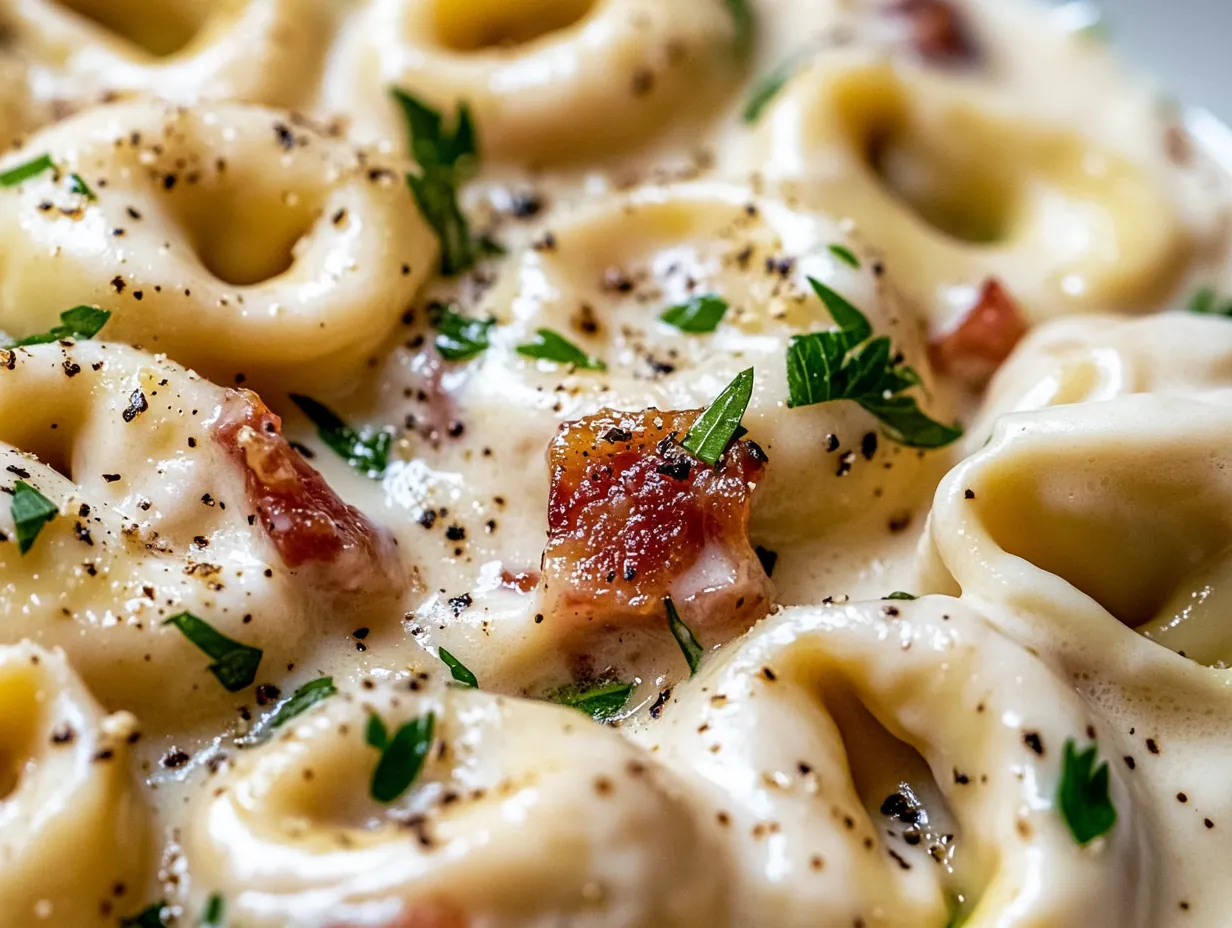 Quick & Creamy Tortellini Carbonara: Your New Favorite 30-Minute Dinner!