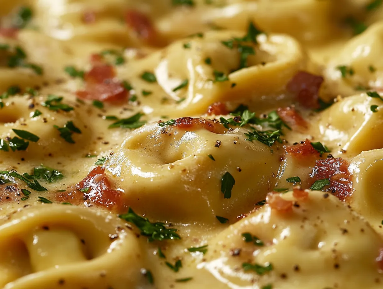 Quick Tortellini Carbonara: Your 30-Minute Weeknight Italian Delight