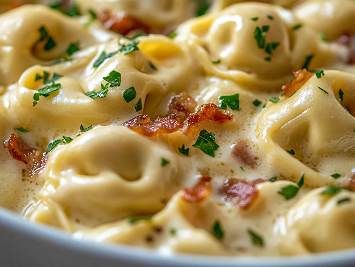 Quick Tortellini Carbonara: Your 30-Minute Weeknight Italian Delight