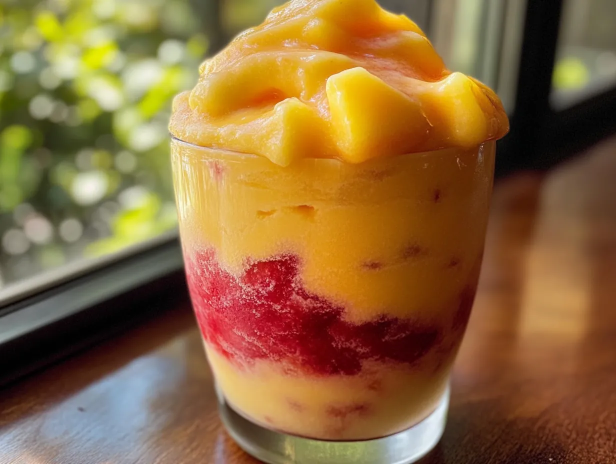 Sip Summer Bliss: Easy Mango Strawberry Piña Colada Recipe