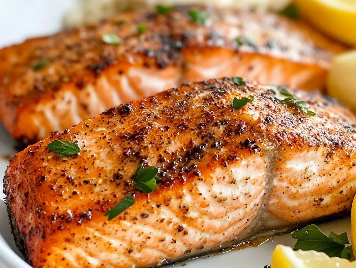 Unlock Crispy Perfection: Your Best Air Fryer Salmon Recipe finished dish