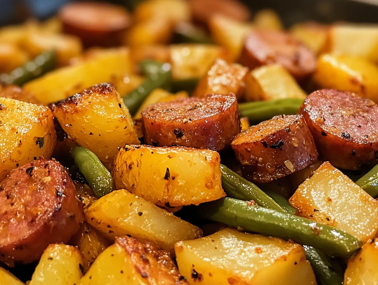 Unlock Flavor: Easy One Pan Kielbasa and Potatoes Dinner