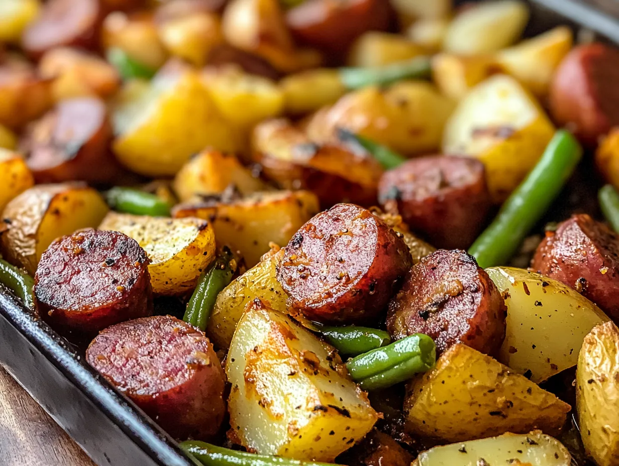 Unlock Flavor: Easy One Pan Kielbasa and Potatoes Dinner step by step