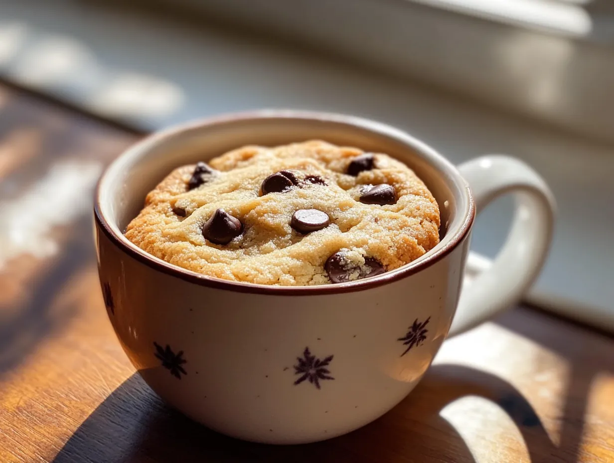 Whip Up This Yummy Microwave Mug Cookie in Minutes!